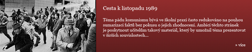 Cesta k listopadu 1989